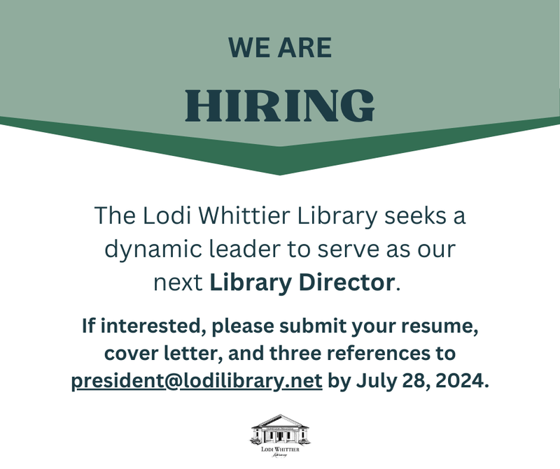 Lodi Whittier Library Enrich, Enlighten, Empower